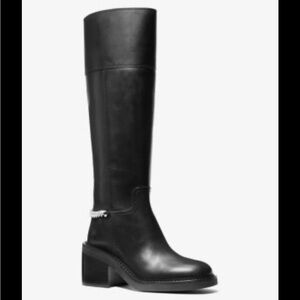 MICHAEL Michael Kors Carlisle Leather Riding Boot